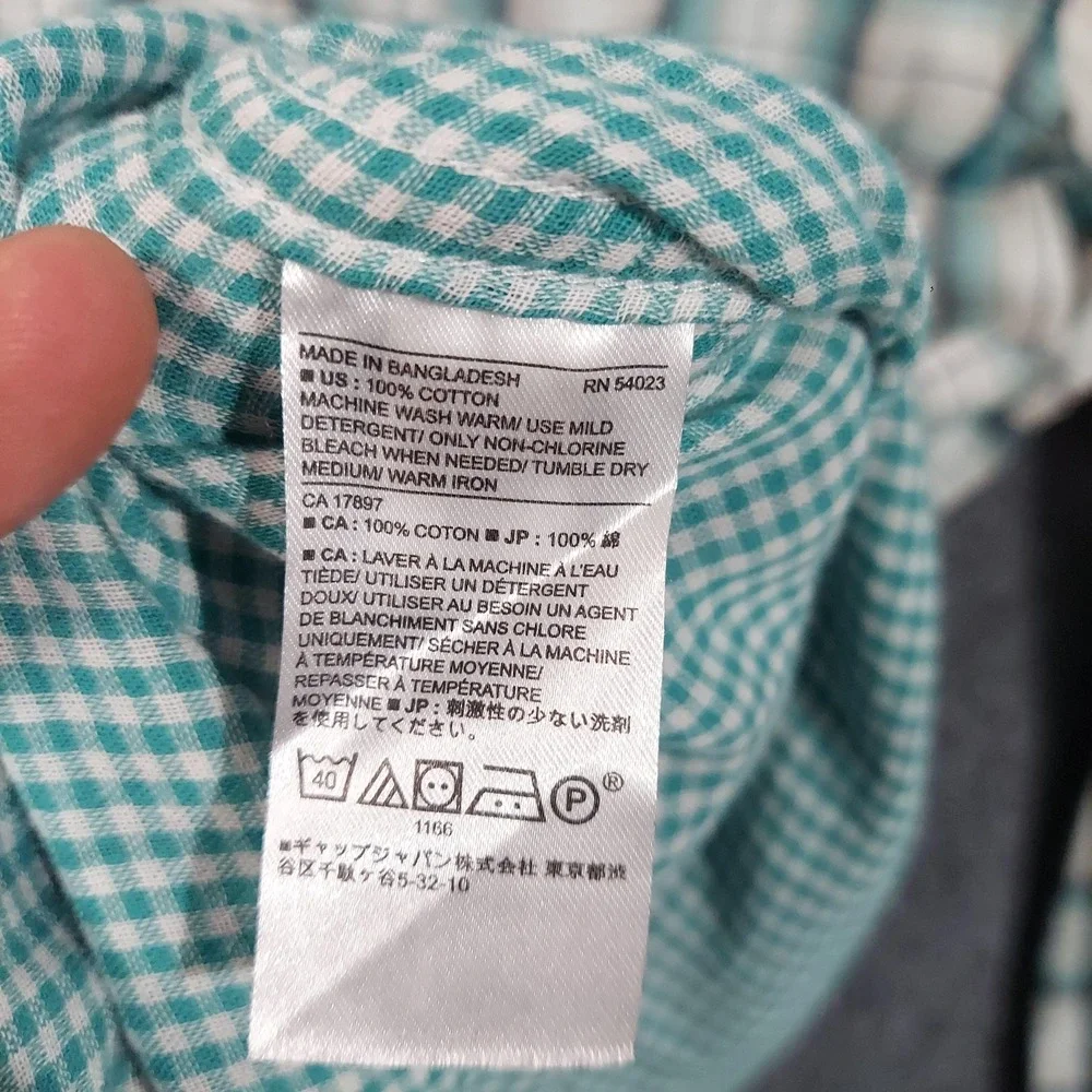 Banana Republic Shirt Mens Large Plaid Standard Fit Button Down‎ Long Sleeve